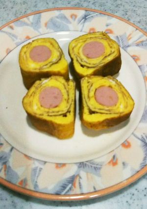 ソーセージのたまごロール-レシピのメイン写真