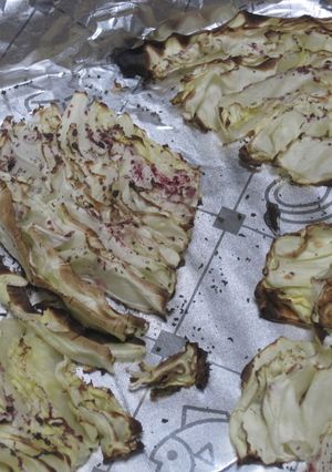 トースターで焼きキャベツ-レシピのメイン写真