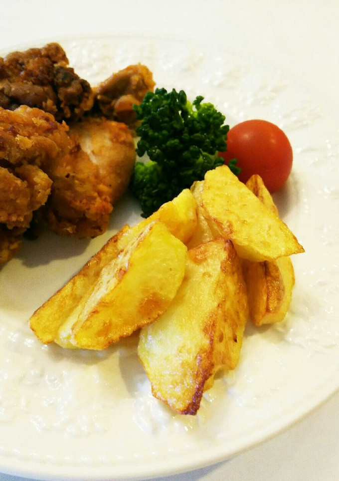 お弁当用 揚げ焼きフライドポテト-レシピのメイン写真