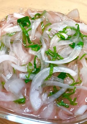 さっぱり爽やか 新玉ねぎの梅酢漬け-レシピのメイン写真