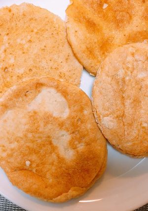 低カロリー！小麦ファイバーパンケーキ-レシピのメイン写真