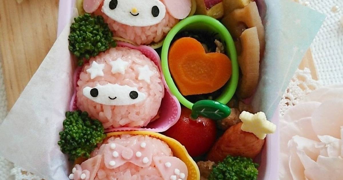 基本からアレンジまで!思わずつくりたくなる「キャラ弁☆マイメロ、キキララ、ぼんぼん」のレシピ集 | クックパッド