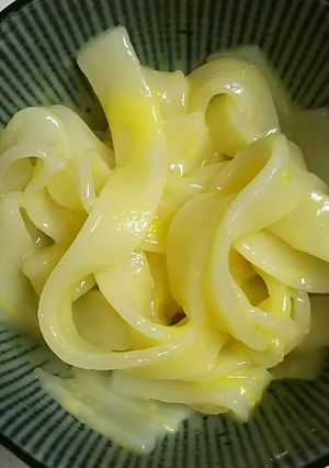 コーンスープきしめん-レシピのメイン写真
