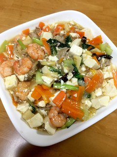 大人の給食☆豆腐とえびの旨煮-レシピのメイン写真