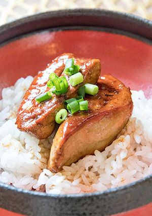 468食材■至福のレシピ　フォアグラ丼-レシピのメイン写真