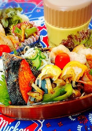 男子高校生のお弁当30/5/14-レシピのメイン写真