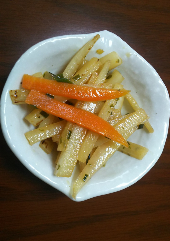 大根の皮で南蛮炒め-レシピのメイン写真