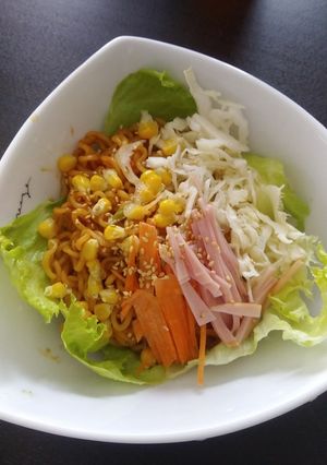 辛ラーメンサラダ-レシピのメイン写真