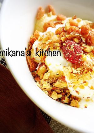 ザクザク美味しいグラノーラの食べ方♪♪-レシピのメイン写真