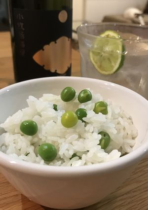 豆ごはん最大のポイントは豆を別で茹でる！-レシピのメイン写真