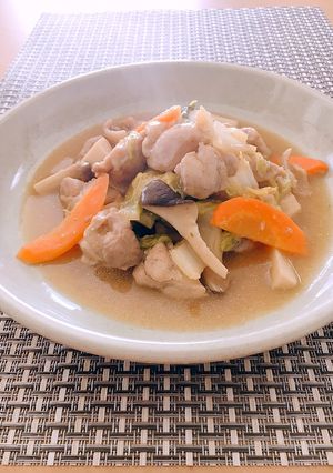 鶏もも肉と白菜の✤甘酸っぱいゴマだれ蒸し-レシピのメイン写真