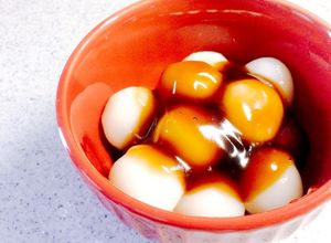 白玉粉と上新粉でもちもちみたらし団子-レシピのメイン写真