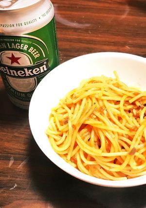 鯖とトマトのスパゲティ-レシピのメイン写真