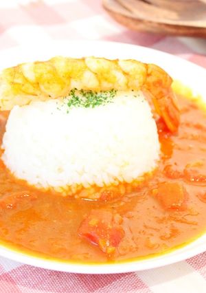 海老の旨みが詰まった★特製トマトカレー-レシピのメイン写真