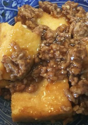 厚揚げと挽き肉のとろみ煮-レシピのメイン写真
