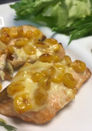 アラジンで鮭マヨコーン-レシピのメイン写真