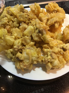 ニンニクと豚ヒレ肉のかき揚げ-レシピのメイン写真