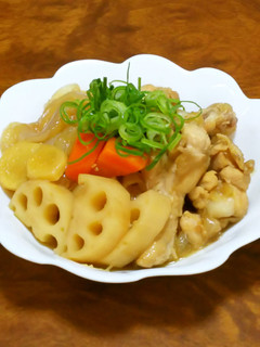 美味しい★手羽元と蓮根のさっぱり甘酢煮-レシピのメイン写真