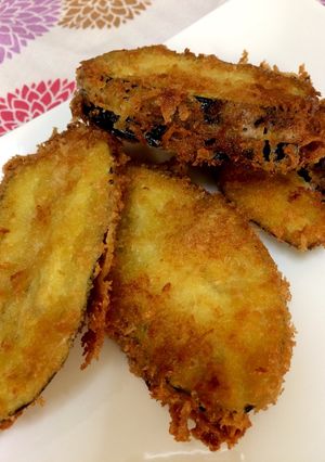 ナスのハム＆チーズはさみ揚げ-レシピのメイン写真