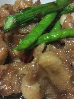 鶏皮の甘辛-レシピのメイン写真