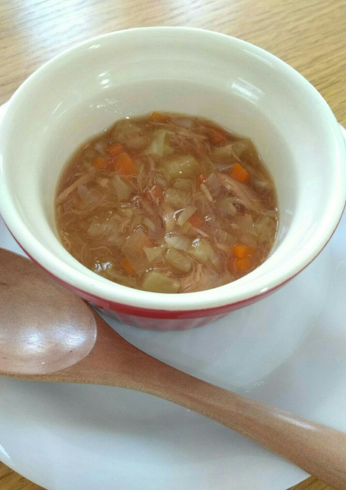 離乳食後期完了期　ツナと野菜のトマト煮-レシピのメイン写真