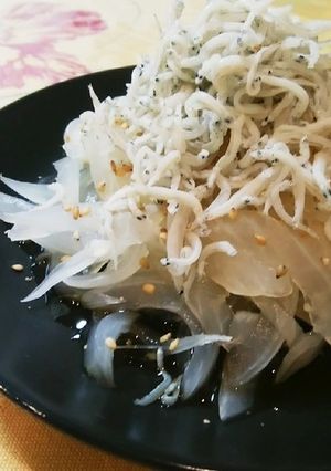 新玉ねぎとしらすのお浸し-レシピのメイン写真