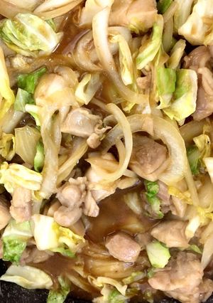 時短簡単鶏もも肉の野菜炒め-レシピのメイン写真