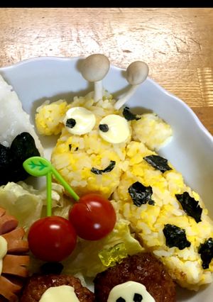 きりんさんご飯-レシピのメイン写真