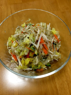 大人の給食☆はりはりゆで野菜(サラダ)-レシピのメイン写真