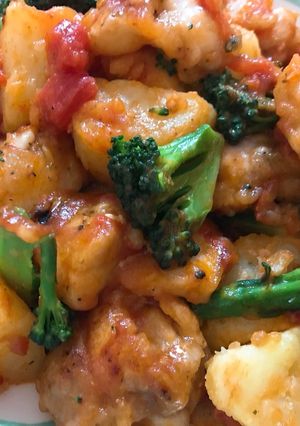 鶏肉とじゃがいものトマト煮-レシピのメイン写真