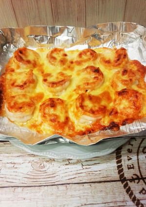 エビのオーロラソースチーズ焼き-レシピのメイン写真