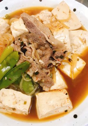 ⭐️ 超簡単とても美味しい肉豆腐!!-レシピのメイン写真