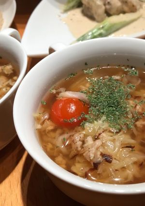 挽肉とキャベツのコンソメスープ-レシピのメイン写真