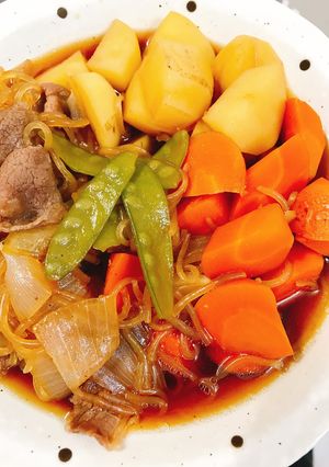 ⭐️ 子供が大好きな美味しい肉じゃが！-レシピのメイン写真