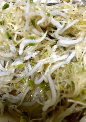 釜揚げシラスとアルファルファのサラダ-レシピのメイン写真