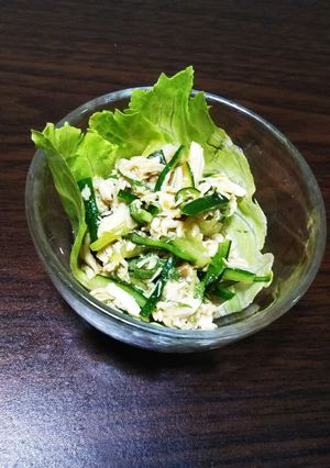 ささみときゅうりの青じそ和え-レシピのメイン写真