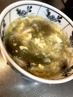 簡単とろろ昆布のトロトロスープ♪-レシピのメイン写真