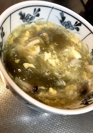 簡単とろろ昆布のトロトロスープ♪-レシピのメイン写真