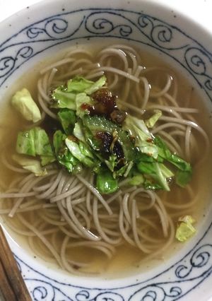 ゴーヤとキャベツの蕎麦-レシピのメイン写真