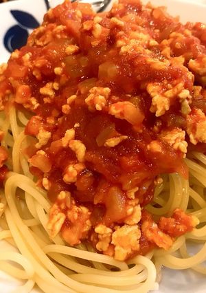 ミートスパゲティ-レシピのメイン写真