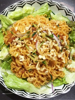 辛ラーメンで☆夏バテ解消!サラダ麺-レシピのメイン写真