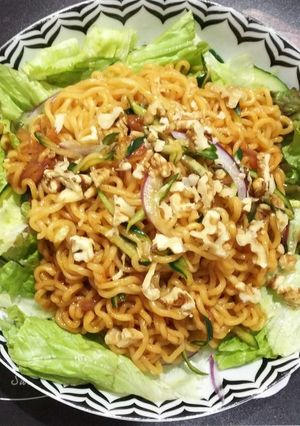 辛ラーメンで☆夏バテ解消！サラダ麺-レシピのメイン写真