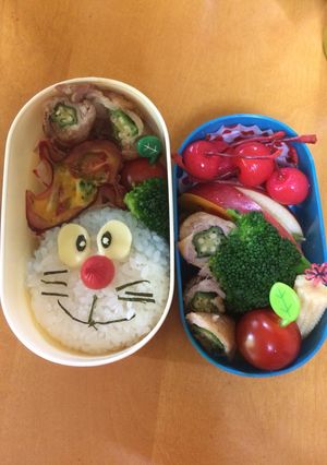 キャラ弁ドラえもん-レシピのメイン写真