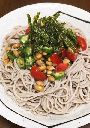 さっぱり！冷やし納豆そば-レシピのメイン写真