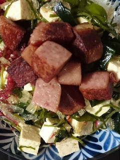 【ダイエット】ポケ丼風豪快サラダ-レシピのメイン写真