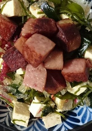 【ダイエット】ポケ丼風豪快サラダ-レシピのメイン写真