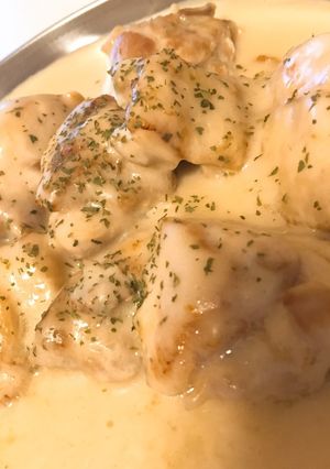 簡単クリームチキン-レシピのメイン写真