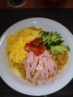 冷し中華風辛ラーメン-レシピのメイン写真
