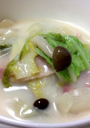 白菜のクリーム煮☆野菜の甘さたっぷり☆-レシピのメイン写真