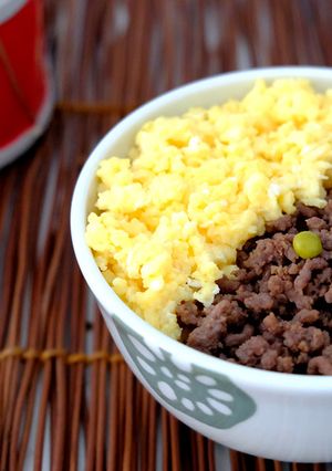 簡単!見栄えばっちり二色丼-レシピのメイン写真